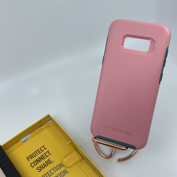 OtterBox‎ Symmetry Series Case: Samsung Galaxy S8+ in Prickly Pear Pink - Picture 3 of 5